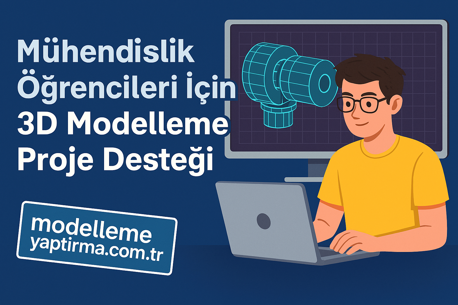 Read more about the article Mühendislik Öğrencileri İçin 3D Modelleme Proje Desteği