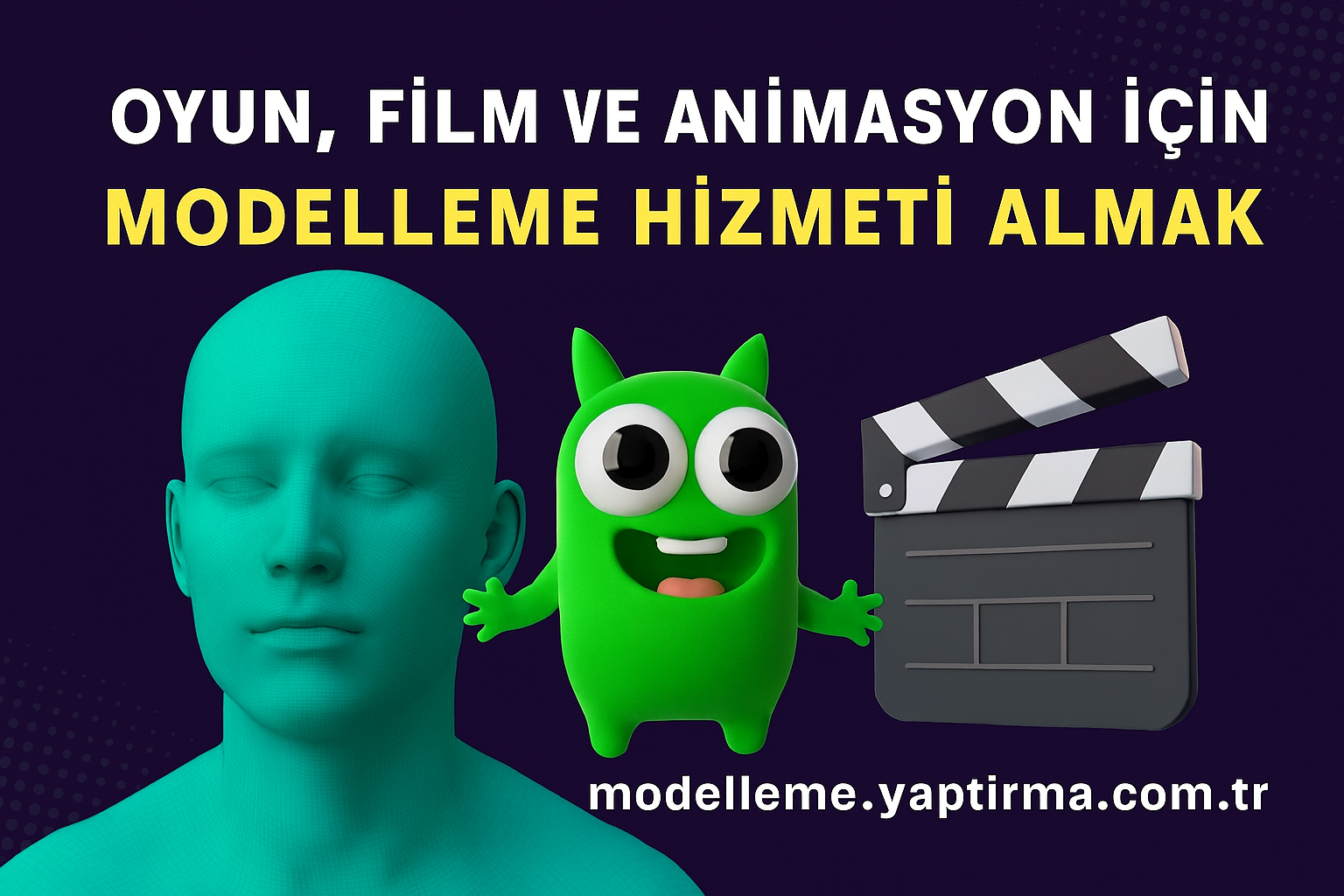 Read more about the article Oyun, Film ve Animasyon İçin Modelleme Hizmeti Almak: Yaratıcı Projeleriniz İçin Profesyonel Çözüm