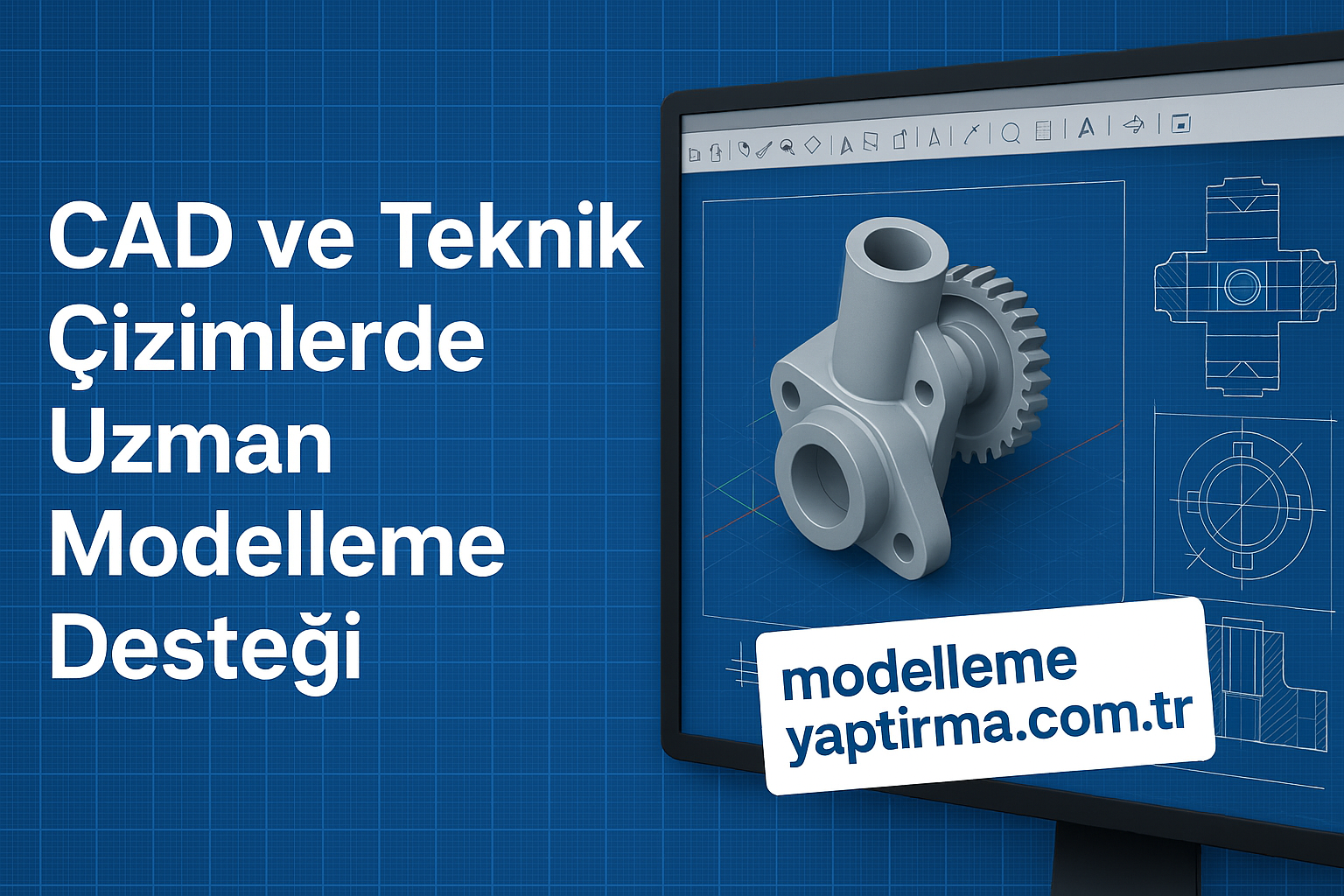 CAD ve Teknik Çizimlerde Uzman Modelleme Desteği - Modelleme Yaptırma Merkezi & Danışmanlık