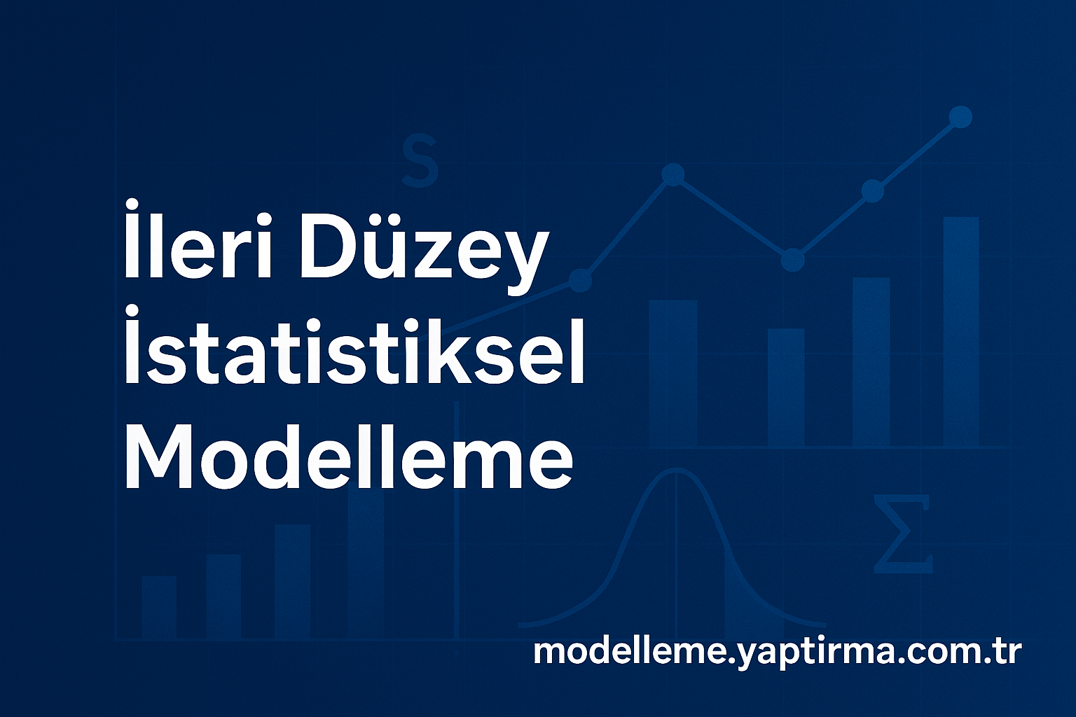 İleri Düzey İstatistiksel Modelleme - Modelleme Yaptırma Merkezi & Danışmanlık