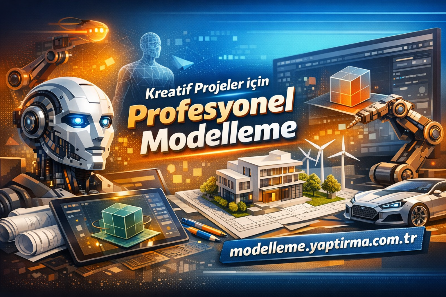 Read more about the article Kreatif Projeler için Profesyonel Modelleme
