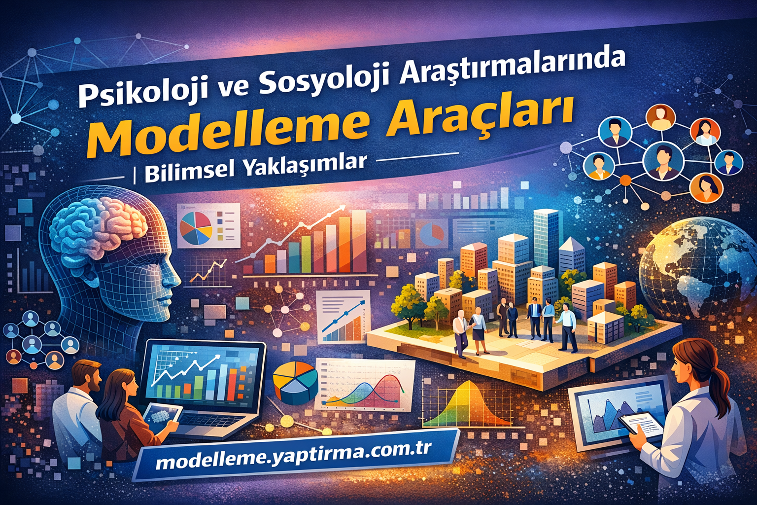 Read more about the article Psikoloji ve Sosyoloji Araştırmalarında Modelleme Araçları | Bilimsel Yaklaşımlar