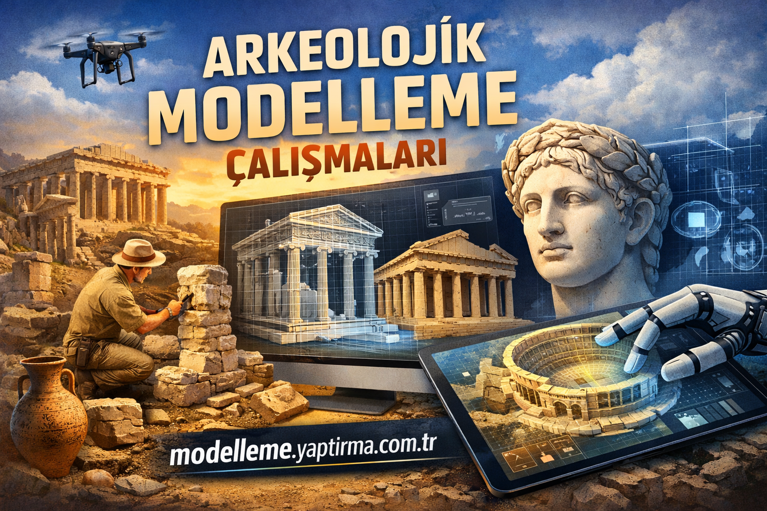Read more about the article Arkeolojik Modelleme Çalışmaları
